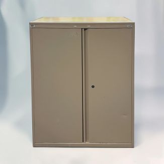 Used Bisley Pastel Pink Cupboard