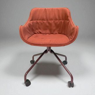 Used MDD Fabric Lobby Chair - Maroon
