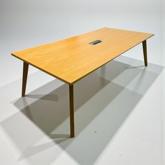 Used Oak Meeting Room Table