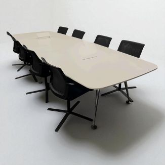 Used Vitra White Meeting Table