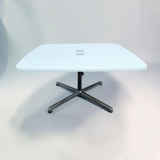 Second Hand Bene White Meeting Table - Front