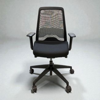 Used Interstuhl Office Chair - Black - Front