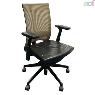 Used Grey Mesh Back Office Chair