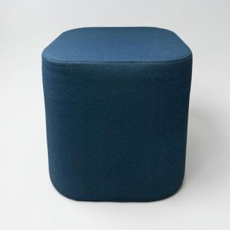 Second Hand Orangebox Blue Fabric Pouffe