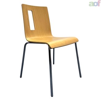 Used Beech Stacking Chair