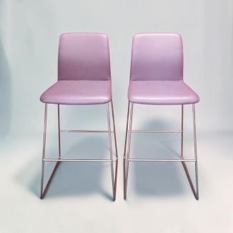 Used Purple Boss Design Arran Stools - Set of 2