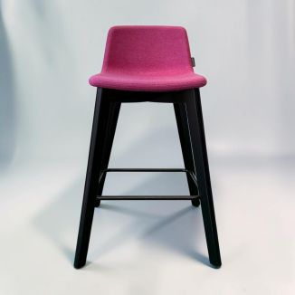 Second Hand Narbutas Upholstered Bar Stool - Front Short