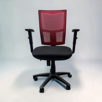 Used Red Mesh Back Office Chair