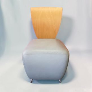 Used Dauphin Bobo Chair - Light Blue - Front