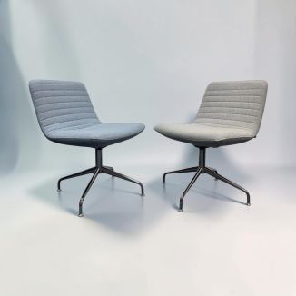 Second Hand Elite Fabric Visitor Chairs - Set of 2