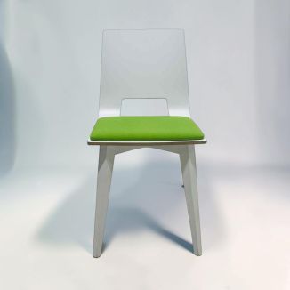 Second Hand Hay Visitor Chair - Green - Front