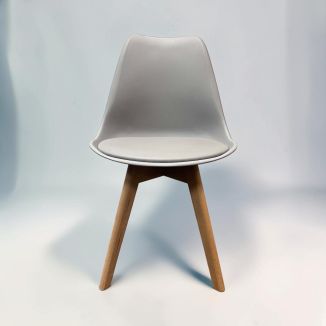 Used Grey Visitor Chair - Front