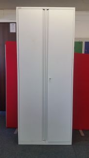 Used Triumph White Stationery Cupboard