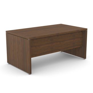 Unite Plus Executive Desk in Antique Walnut