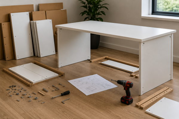 The False Economy of Flat-Pack Furniture: Why Second-Hand Bench Desks Can Be the Smarter Investment