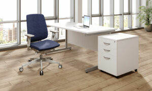 White Office Desk