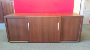 Clearance Walnut Credenza 