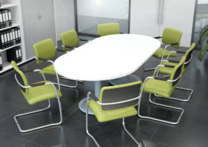D Ended Boardroom Tables